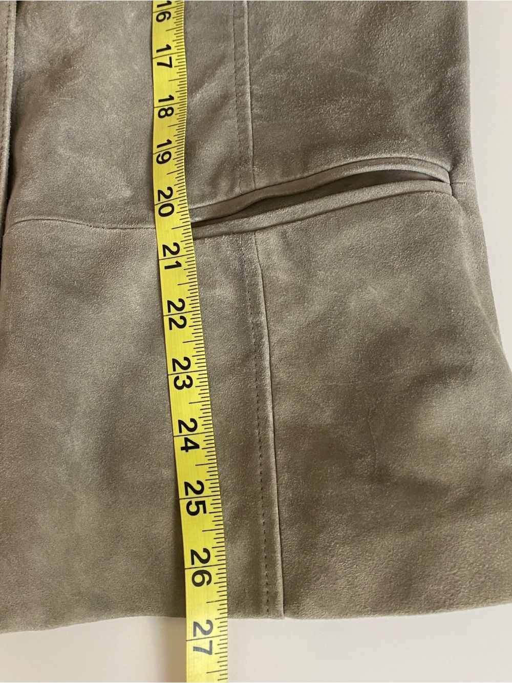St John Sport GOAT Suede Jacket Sz L - Picture 6 of 8